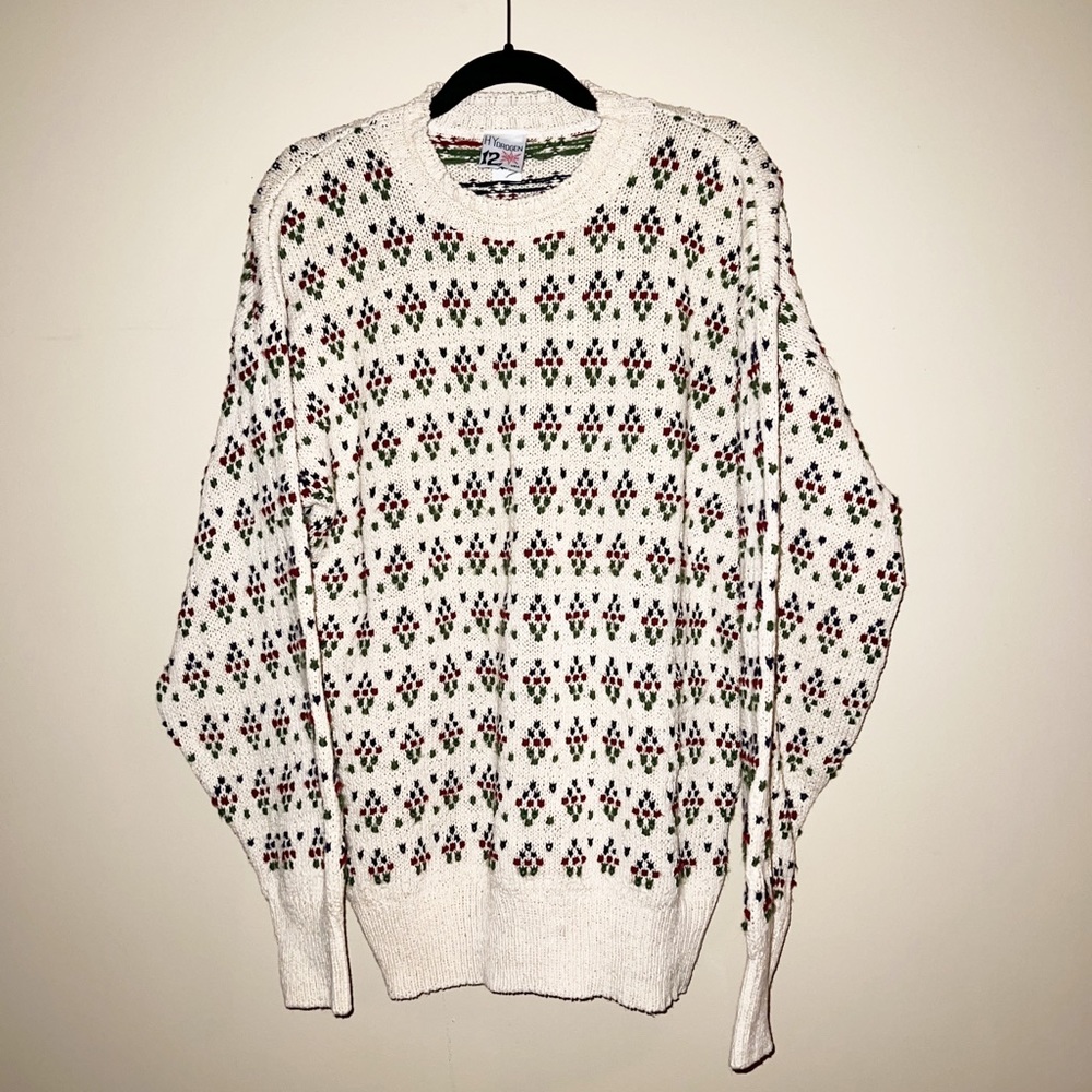 Hydrogen Vintage Style Sweater- Large